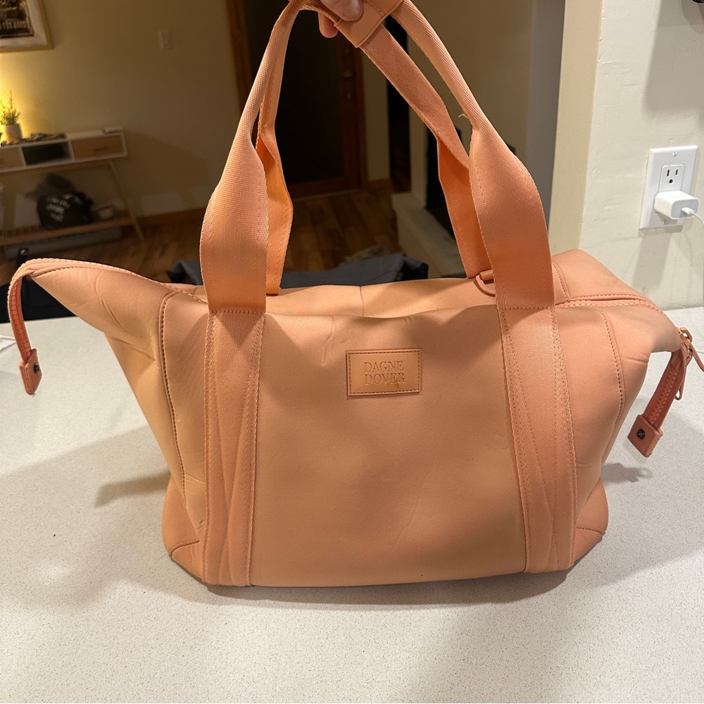 Dagne Dover Landon Peach Neoprene Weekender